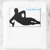 レジャーステッカー 長方形シール (バッグ)