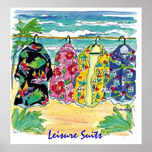 レジャースーツのポスター ポスター (正面)