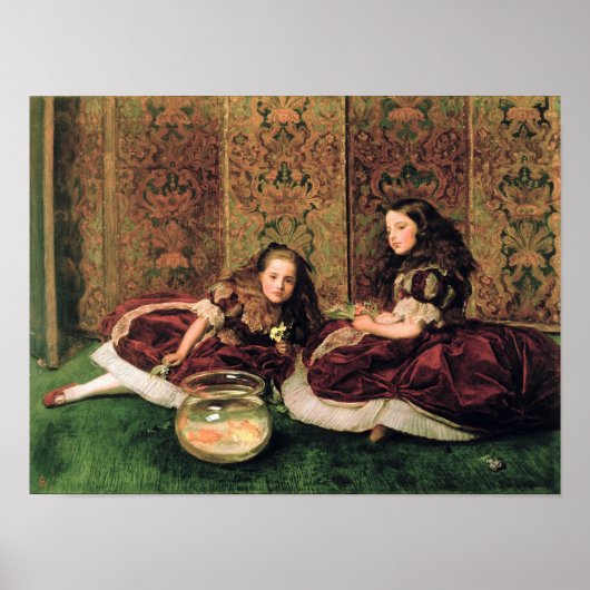 レジャー時間， 1864 ポスター (正面)