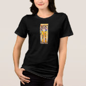 レジャー、休日とスポーツ、アフリカンダンスのリズム トライブレンドＴシャツ (正面)