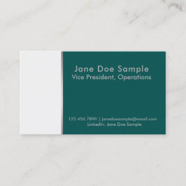 レジュメネットワークカード緑と白 名刺