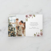 レジョイスイエス出生クリスチャン写真クリスマス シーズンカード (内部)