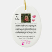 レジョイスインザロード雪だるまオーナメント セラミックオーナメント (裏面)