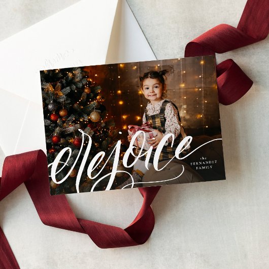 レジョイスエレガントは聖降誕祭を手彫りにした シーズンカード