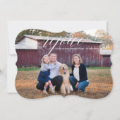 レジョイスエレガントホリデーフォトカード シーズンカード (正面)