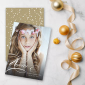 レジョイスクラシックスクリプト宗教的なクリスマスフォト シーズンカード