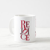 レジョイスクリスマスホリデーマグ コーヒーマグカップ (正面左)