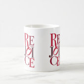 レジョイスクリスマスホリデーマグ コーヒーマグカップ (中央)