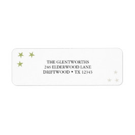 レジョイスクリスマス差出人住所ラベル ラベル