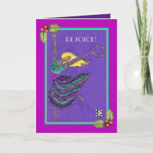 レジョイスダンサーのクリスマスカード