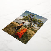 レジョイスハンドレタリング 箔シーズンカード (回転した状態)