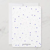 レジョイス休日クリスマスフォトフラットカードにインク シーズンカード (裏面)