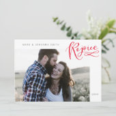 レジョイス宗教的クリスマスフラットホリデーカード シーズンカード (スタンド正面)