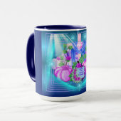 レジョイス&感謝の毎日のマグカップ マグカップ (正面左)