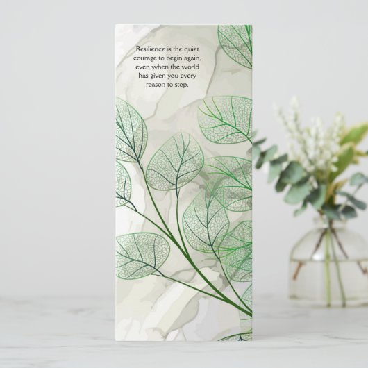 レジリエンスと勇気カード シーズンカード (スタンド正面)