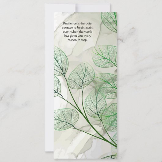 レジリエンスと勇気カード シーズンカード (正面)