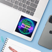 レジリエンスのステッカーに基づく シール (ノートパソコンとiPhone)