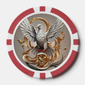 レジリエンスのハート ポーカーチップ (正面)