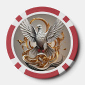 レジリエンスのハート ポーカーチップ (裏面)