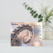 レジリエンスはがき ポストカード (スタンド正面)