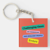 レジリエンス・アクリル・キーチェーン キーホルダー (正面)