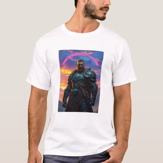 レジリエント戦士Tシャツ。 Tシャツ (正面)