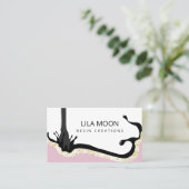 レジンアーティスト向け名刺 名刺 (スタンド正面)