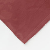 レジンアート、ダークレッドのマルサラ抽象芸術背景。E フリースブランケット (角)