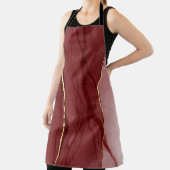 レジンアート、濃い赤のマーサラ抽象芸術背景。E エプロン (インサイチュ)