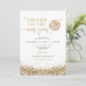 レジーナイエロー金ゴールドディスコ大晦日パーティー 招待状 (スタンド正面)