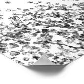 レジーナグラムシルバーグリッターシークイン結婚ズウェルカム ポスター (角)