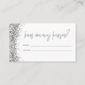 レジーナシルバーズキスブライダルシャワーカード プレイスカード (正面)