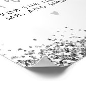 レジーナシルバーディスコアドバイスfor the Bride & Groom ポスター (角)