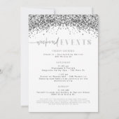 レジーナシルバーラストディスコバチェロレッテウィークエンドインヴィ 招待状 (裏面)