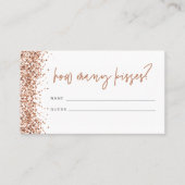 レジーナバラ金ゴールド数キスシャワーカード プレイスカード (正面)