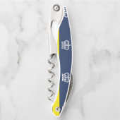 レジーナ国旗、サスカチュワンウェイターのコルク栓抜 ソムリエナイフ (正面)