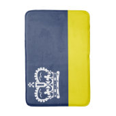 レジーナ国旗、サスカチュワン風呂マット バスマット (正面縦)