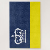 レジーナ国旗（サスカチュワン、カナダ） ジグソーパズル (縦)