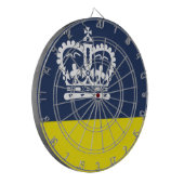 レジーナ国旗(サスカチュワン、カナダ) ダーツボード (正面左)