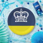 レジーナ国旗(サスカチュワン、カナダ) ペーパープレート (パーティー)