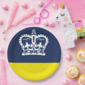 レジーナ国旗(サスカチュワン、カナダ) ペーパープレート (パーティー)