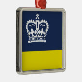 レジーナ国旗（サスカチュワン、カナダ） メタルオーナメント (右)