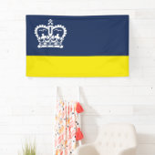 レジーナ国旗(サスカチュワン、カナダ) 横断幕 (インサイチュ)