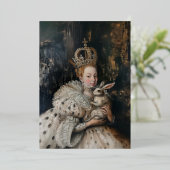 レジーナ - ホログラムポストカード 箔招待状 (立ち正面)