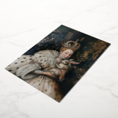 レジーナ - ホログラムポストカード 箔招待状 (回転した状態)