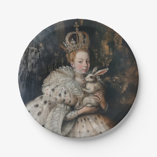 レジーナ – ラウンド紙プレート ペーパープレート (正面)