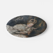 レジーナ – ラウンド紙プレート ペーパープレート (アングル)