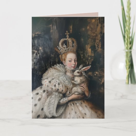 レジーナ - 折り畳まれたグリーティングカード カード (正面)