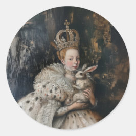 レジーナ - 文房具用丸型ステッカー ラウンドシール