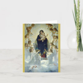 レジーナAngelorum… Bouguereau 1900年 シーズンカード